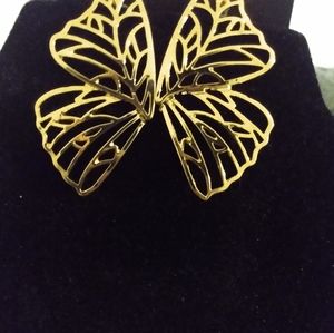 Gold Butterfly earrings